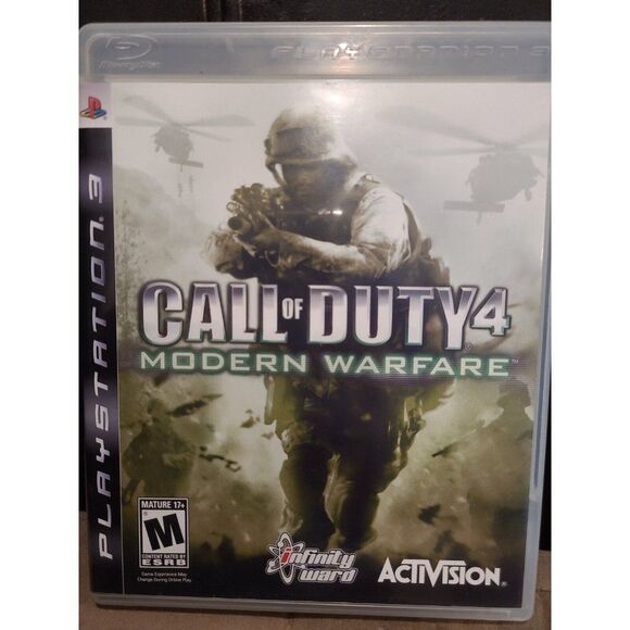 Call of Duty 4: Modern Warfare (Sony PlayStation 3, PS3- 2007) - Picture 1 of 6